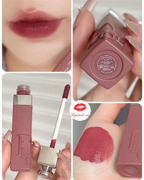 dior lip tint rosewood.